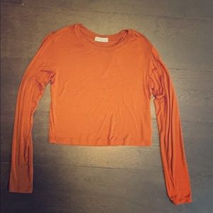 Long Sleeve Crop Top